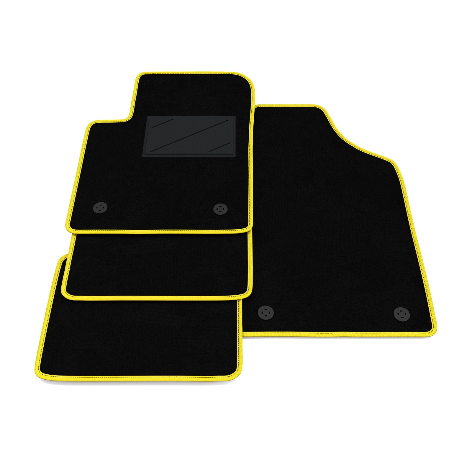 Tapis de sol Fiat 500 anti-glisse pour éviter l'usure du plancher d'origine