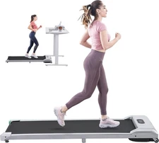 Under Desk Walking pad Treadmill, 2.25HP Walking Pad with Remote and LCD Display