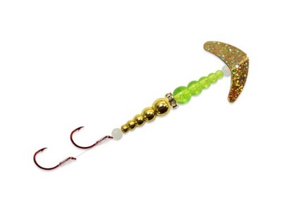 Mack's Lure Double Whammy Kokanee Pro Steel Multicolor 10lb 48 Inch Functional