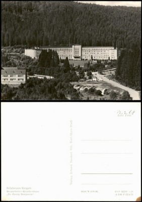 Erlabrunn-Breitenbrunn (Erzgebirge) Krankenhaus Dr Georg Benjamin DDR-Zeit 1975