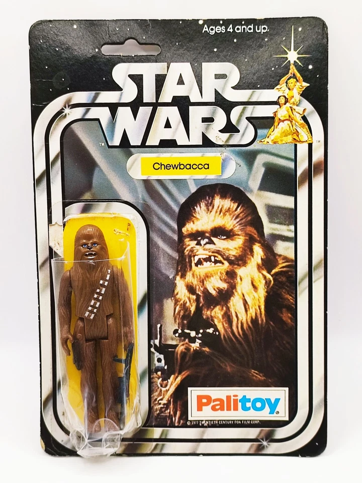 1977 PALITOY STAR WARS 12 BACK-A - CHEWBACCA - ALL ORIGINAL & CASED UNCUT CARD - Image 3 of 4