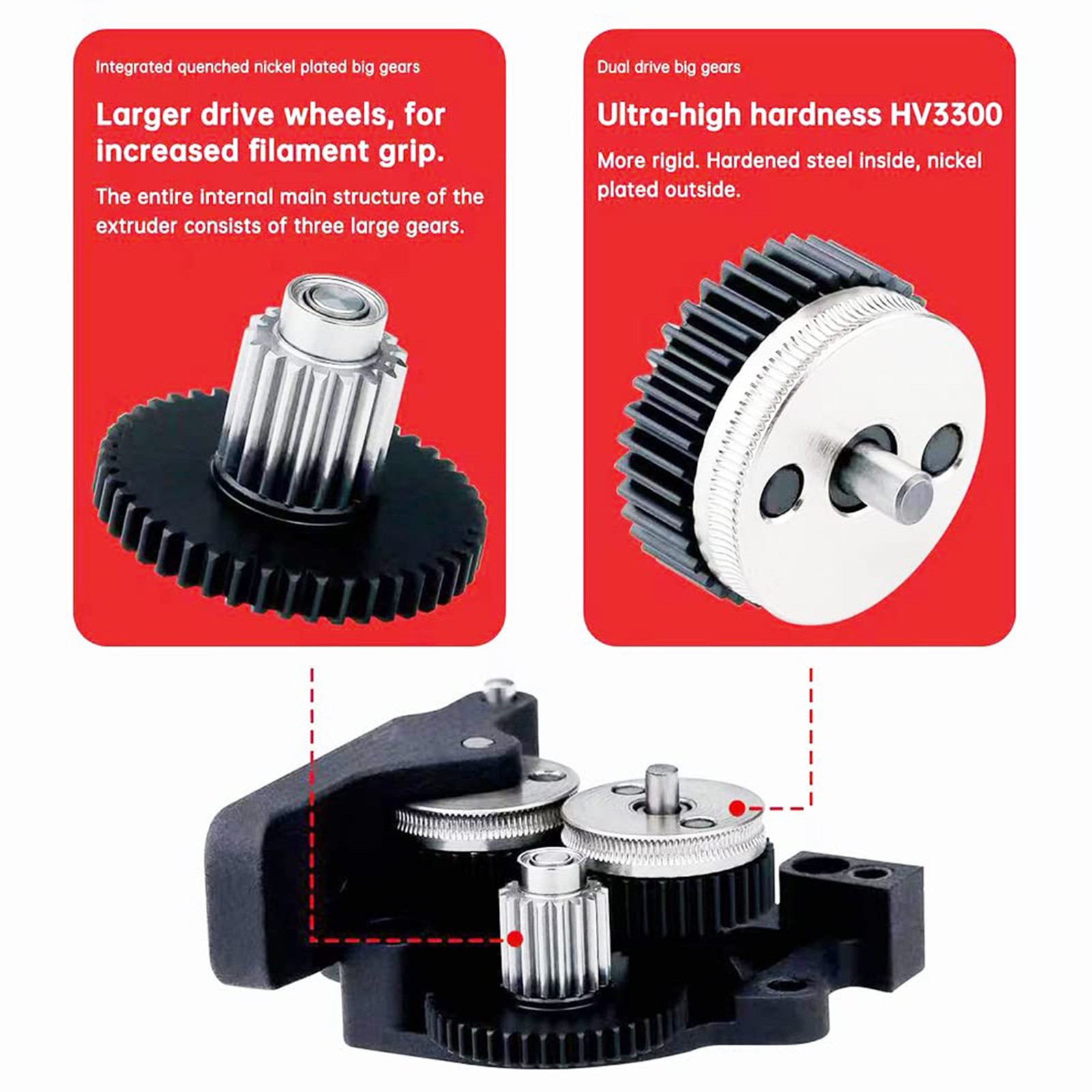 3D Printer Extruder Accessories Extrusion Head Great Replacement For HGX LITE