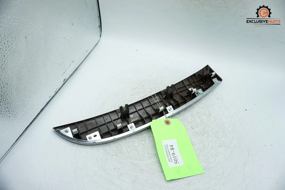 14-19 Infiniti Q70 OEM Left Driver Dash Wood Trim Garnish Panel SCRATCHED 5019 - Image 2 of 4