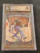 2019 Prizm Draft RILEY GREENE In-Person AUTO Signed BECKETT Authentic