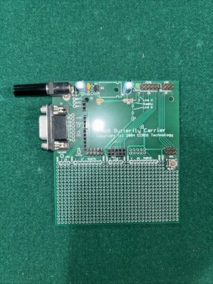 Atmel AVR Butterfly With Carrier Board   Works   Pre-RoHS Version With Photocell