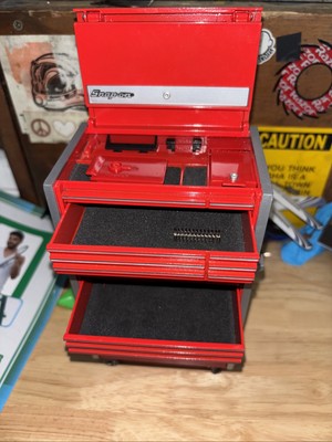 Snap-on Tools Diecast Mini Coin Bank KR637 KR657B 1/8 Scale Red