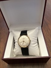 Longines 9ct Massiv Gold Luxus Swiss Made Mec...
