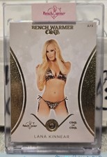 Lana Kinnear - #1 of 1 Made ~ 2023 One of One Gem Foil Card ~ Bench Warmer One