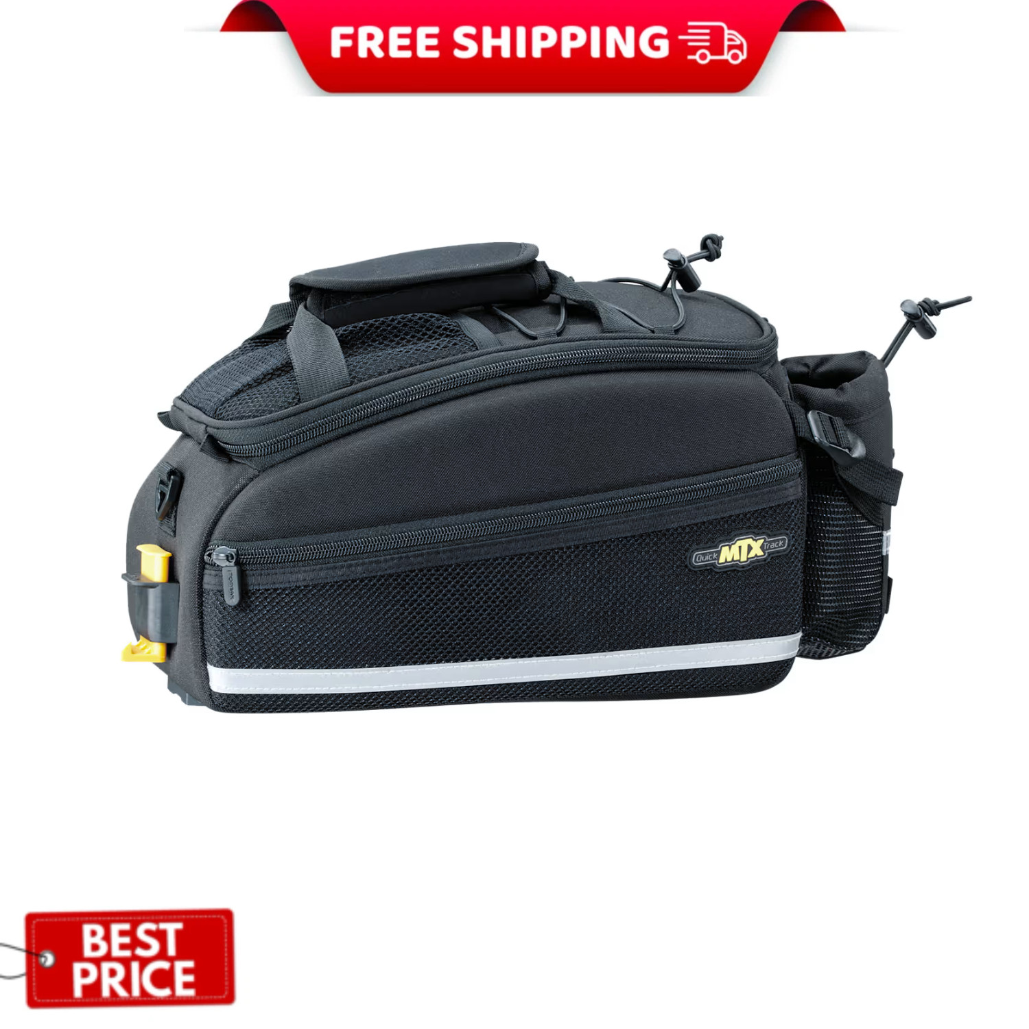 Topeak MTX TrunkBag EX Bike Trunk Bag Rear Rack QuickTrack B