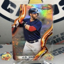 J.D. Martinez 2021 Bowman's Best #HW-20 Heat Wave Die Cut