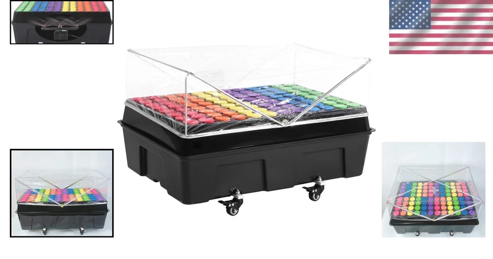 -Máquina de clonación aeropónica listada - 96 sitios de propagación con cúpula - Uso en interiores Foto 2 de 4