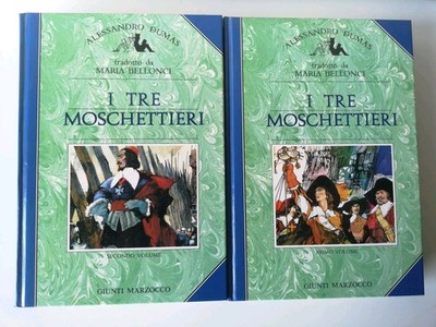 2 Bände: Die drei Musketiere - A.Dumas - Giunti Marzocco Ed.-1987 illustriert Artikel