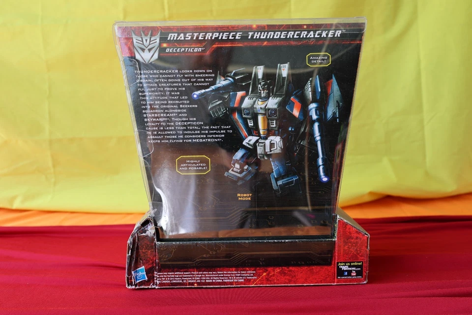 SEAL/NEW Hasbro Transformers Masterpiece Thundercraker 2021 Brand New - Image 4 of 4
