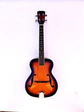Jazz Ukulele F hole 26'' Mini Acoustic 4 Strings Ukelele