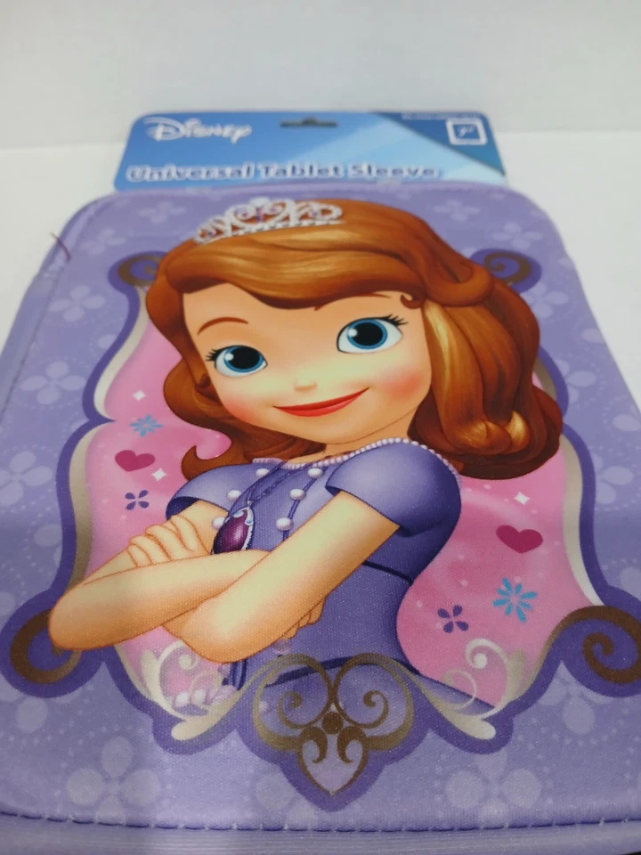 DISNEY SOFIA PRINCESS UNIVERSAL TABLET SLEEVE 7" New - Image 2 of 3