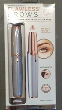 Finishing Touch Flawless Brows 18K Gold Plated Hair Remover Precision Tip