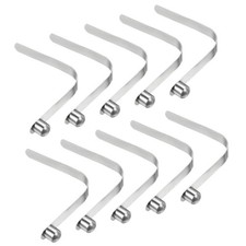 10pcs Kayak Paddle Snaps Button Single Pin Lock Tube Spring Clips 8x8mm