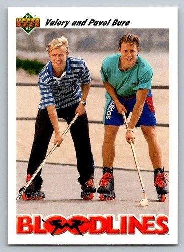 1991 Upper Deck  Valeri Bure/Pavel Bure 647