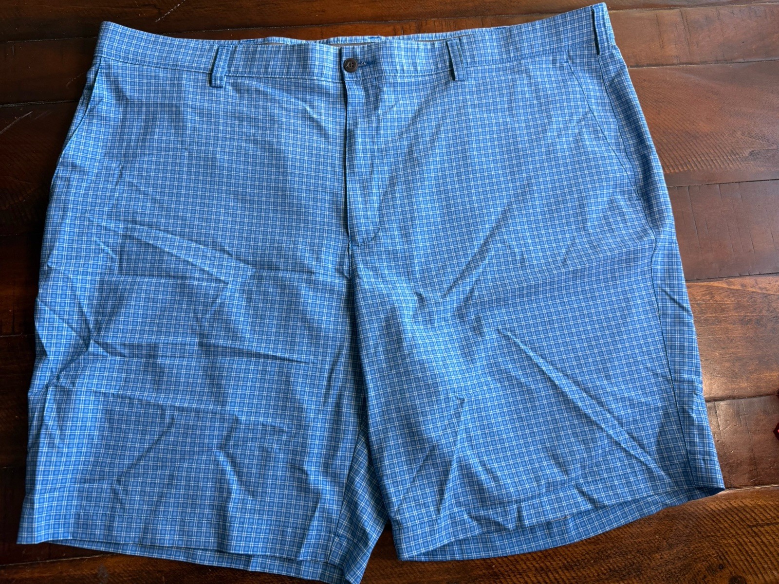 PGA Tour Golf Shorts Active Waistband UPF 50 Men's Size 42, 44 9” inseam Blue