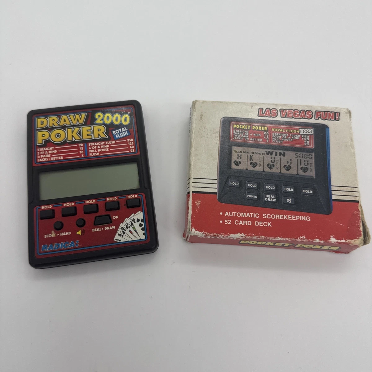 Radica Poker Electronic Games for sale - eBay