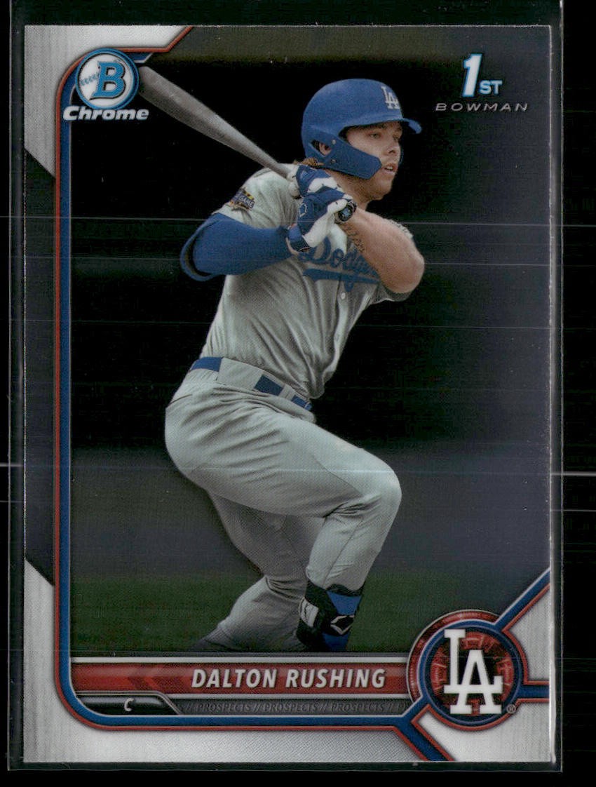 2022 Bowman Draft #BDC-84 Dalton Rushing Chrome