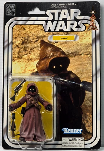 Kenner C2718/C1688 Jawa 40th STAR WARS Black Series NIP 6” (NEW In Box)