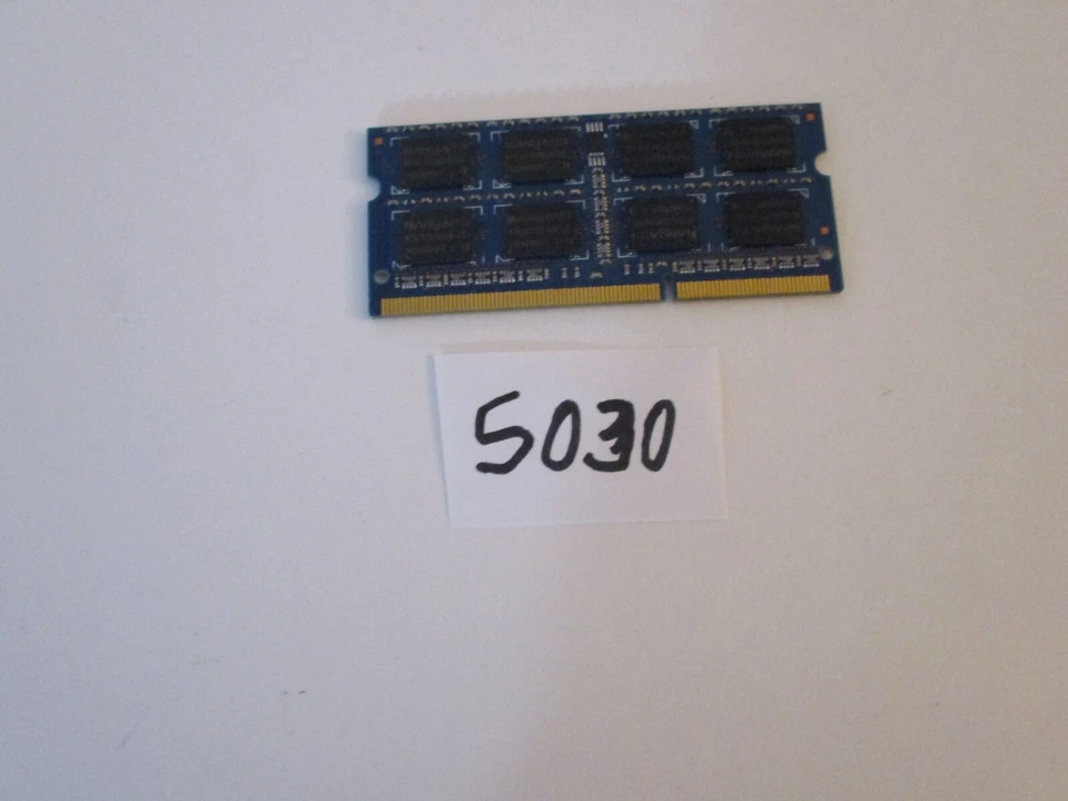Nanya NT4GC64B8HG0NS-CG 4Gb 1333Mhz PC3-10600 DDR3 SODIMM laptop memory RAM 5030 - Image 2 of 2