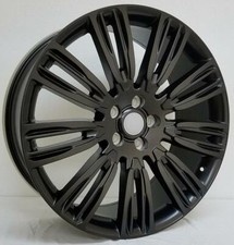 22 Wheels For Range Rover Hse Supercharged 2003-22 22x9.5 5x120 Satin Black