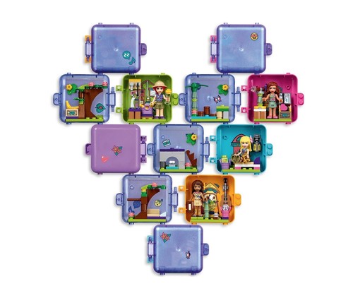 LEGO Friends Play Cube Jungle Series - Juego de 5 - 41434 41435 41436 41437 41438 - Imagen 2 de 2