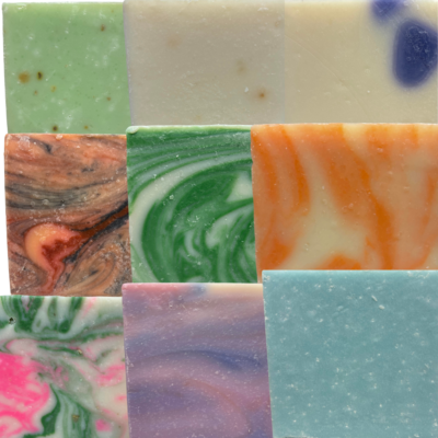 #ad Handmade Soap Bars YOU CHOOSE w Organic Shea Butter amp; Coconut Oil 4.5 oz. $7.49