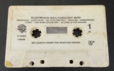 Fleetwood Mac Greatest Hits 4-25801 C100796 Warner Bros Cassette Tape