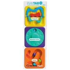 Fat Brain - PlayTab Tiles Set 1 - Modular, Sensory Activity Board Tiles FA488-3