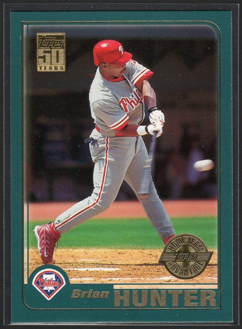 Brian Hunter 2001 Topps #13 Home Team Advantage - Philadelphia Phillies