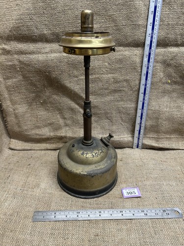 VINTAGE ORIGINAL TILLEY LAMP SHORT STEM TABLE LAMP - MODEL TL106 - NO GLASS - Picture 2 of 14