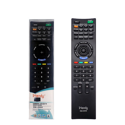 RM-D959 IHANDY UNIVERSAL REPLACEMENT FOR SONY LCD LED TV REMOTE CONTROL 
