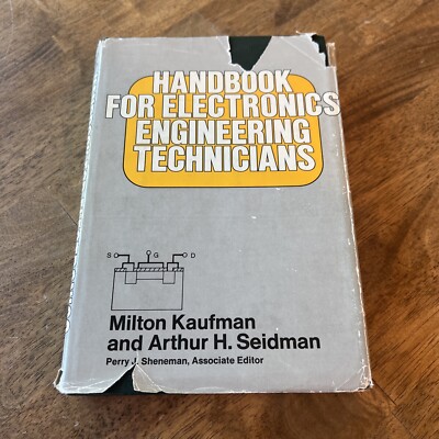 Handbook for Electronics Engineering Technicians - Kaufman / Seidman - ONE OWNER