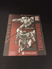 Transformers Instruction Booklet Bumblebee Deluxe Class