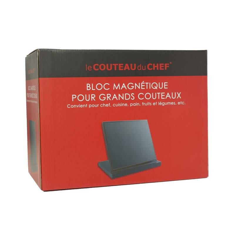 Bloc couteaux magnétique grand format pour optimiser le plan de travail - 2