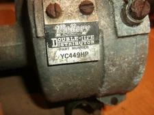 Vintage Mallory double lite ( dual point ) distributor Small block ford