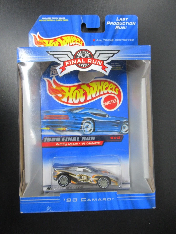 Lot of 5 Hot Wheels 1999 Final Run Kenworth Alien Mercedes Camaro Tank Truck (a) - Image 4 of 4