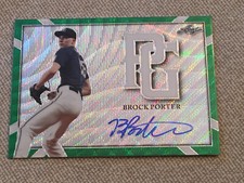 BROCK PORTER 2021 Leaf Perfect Game Autograph #4/4 RANGERS Draft Pick