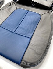 Leather Seat Covers Katzkin 2009 Ford F-150 Supercrew Cab Xlt Gray Pacific Blue