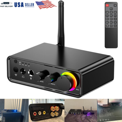 Bluetooth 5.3 USB Wireless Transmitter Receiver Home TV Audio RCA Aux Adapter
