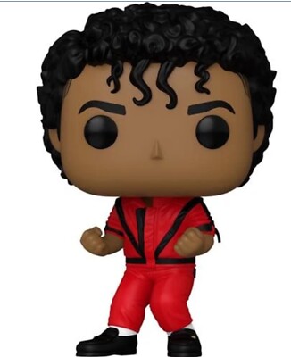 New Michael Jackson Funko Pop Rocks #359 Thriller Vinyl Figure 100