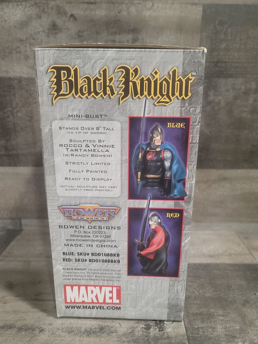 Marvel Bowen Mini-Bust Black Knight RED VERSION #538/700 LOW Marvel Bowen Mini-Bust Black Knight RED VERSION #538/700 LOW
