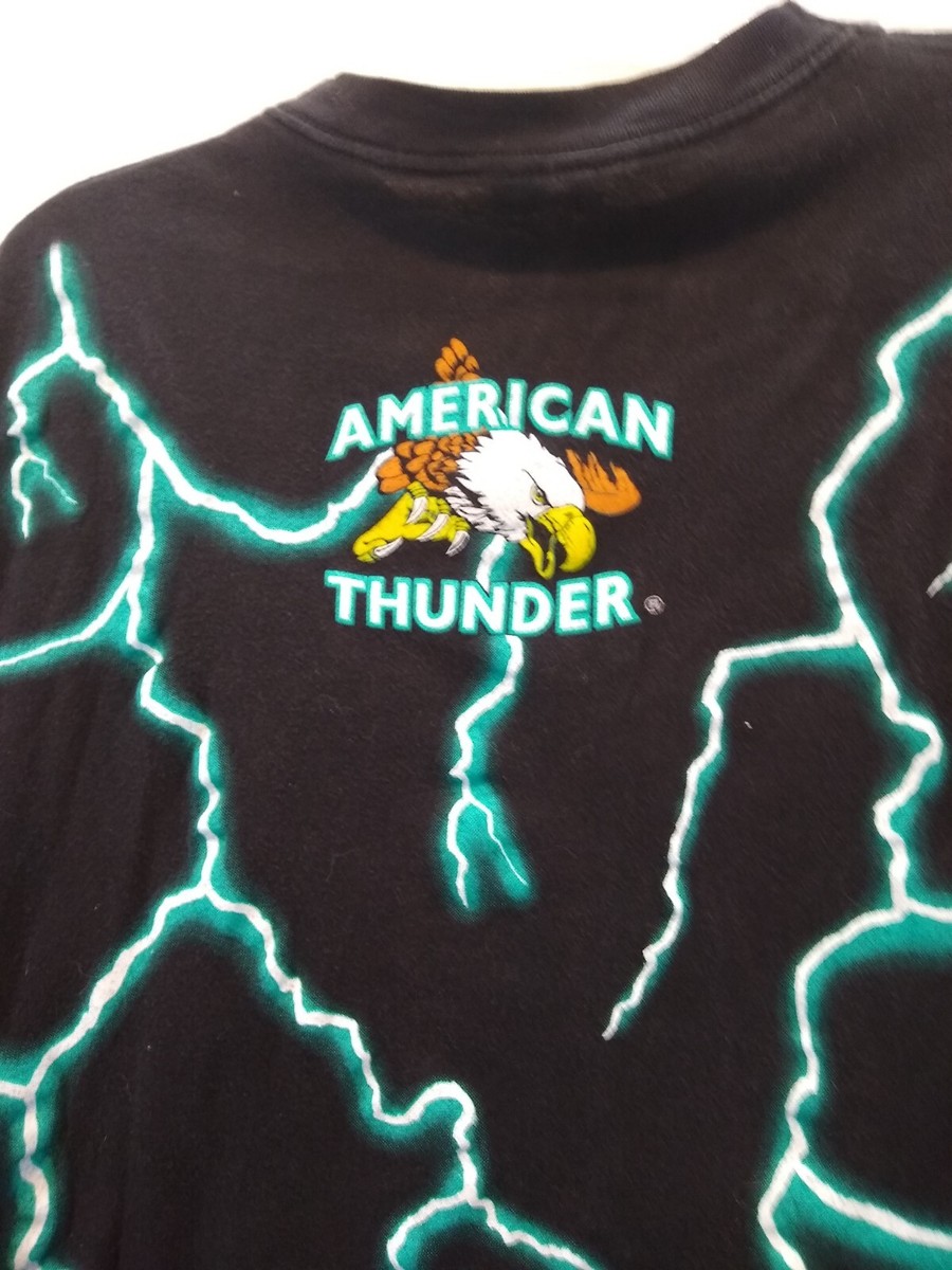 Vintage American Thunder ~ T-Shirt Women Sz XL - Foxy Lady