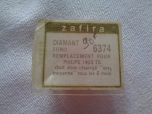 Aiguille Diamant Zafira 6378 Pour Platine Vinyle - Compatible Universelle