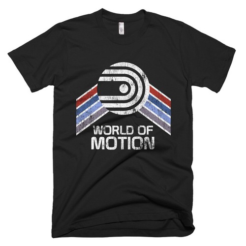 T-shirt logo World of Motion Pavilion EPCOT Center Walt Disney World vintage - Foto 2 di 9