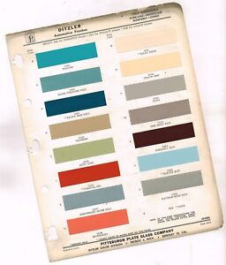 Paint Chart