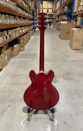 J&D Luthiers Semi-Hollow ES-Style Electric Guitar (Cherry) Seconds Stock - Picture 3 of 8